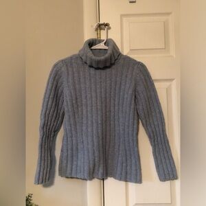 Y2K Ribbed Wool Sweater